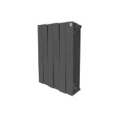 Радиатор алюминиевый Royal Thermo PianoForte 500 x 100 x 6 секций Noir Sale (цвет черный)