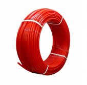 Труба из сшитого полиэтилена TiM PEX 16 х 2,0 мм (бухта 100м.) красная