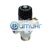 Термостатический смесительный клапан для систем отоп. и гвс 3/4" 35-60C Stout SVM-0120-166020