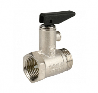 Предохранительный клапан для водонагревателя с ручкой спуска 1/2 ITAP (art.367)